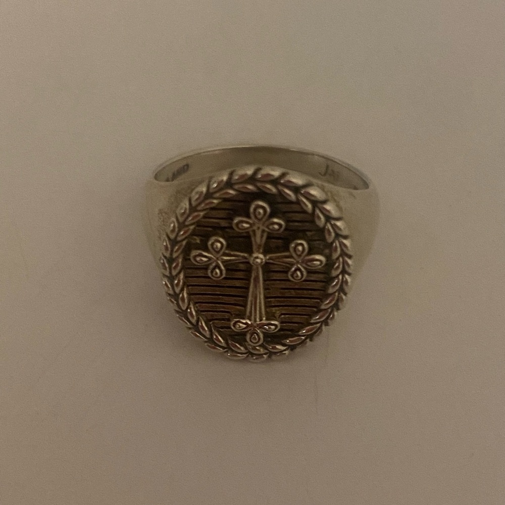 JAI by John Hardy SS cross ring